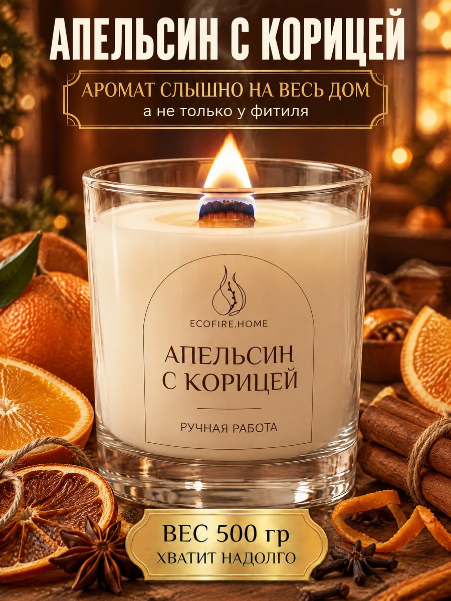 Апельсин с корицей