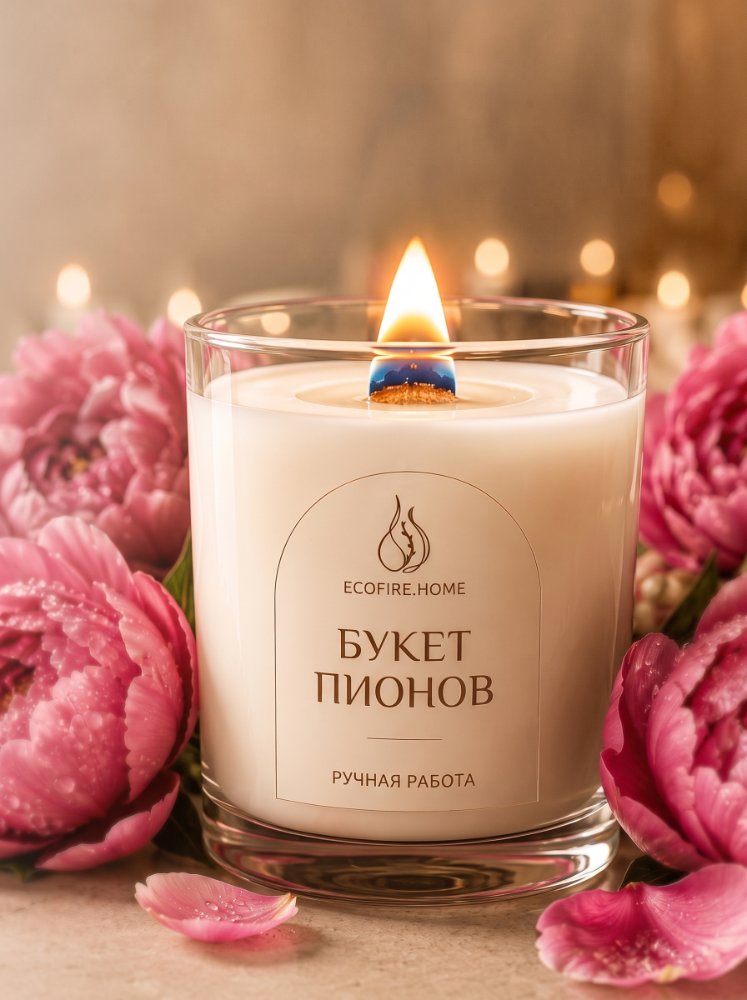 Букет пионов